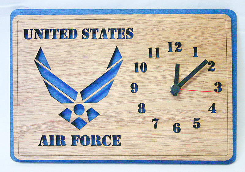 Air Force Clock - Click Image to Close